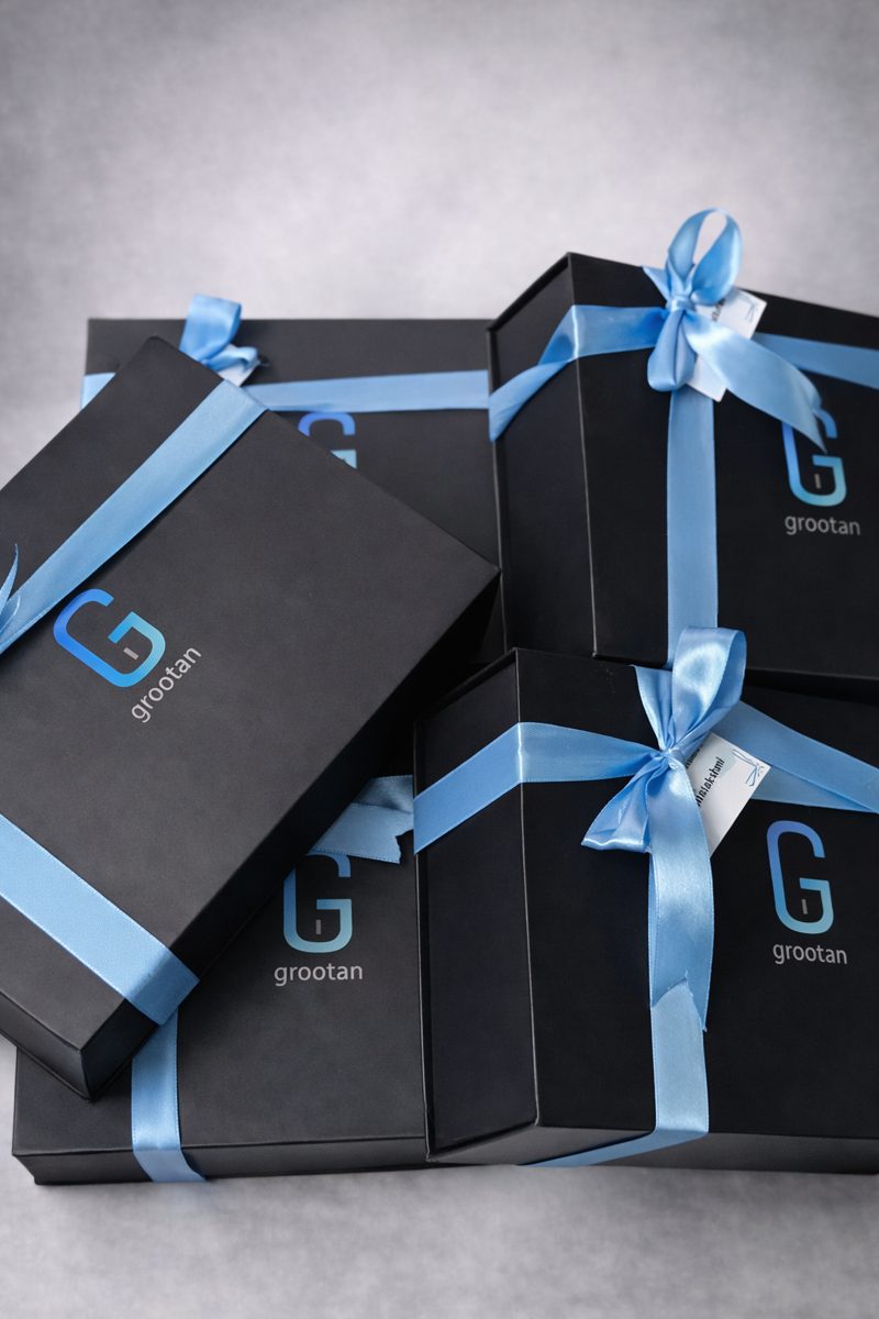 Grootan branded gift boxes